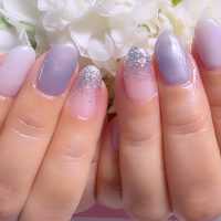 Cenbless 成増フェイシャル&ネイルサロン 爽やかアイスブルー♪大人の上品ネイル