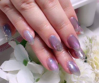 Cenbless　成増フェイシャル＆ネイルサロン　新色マグネットでうる艶♪透明感ワンカラーマグネットネイル