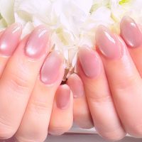 成増徒歩3分のフェイシャルエステ・ネイルサロン ビューティスタジオCenbless（センブレス）うる艶透明感♪微粒子マグネットワンカラーネイル