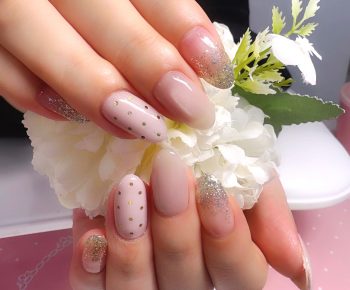 Cenbless 成増フェイシャル&ネイルサロン くすみピンクで上品に♪清楚フォーマルネイル