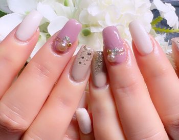 成増徒歩3分のフェイシャルエステ・ネイルサロン ビューティスタジオCenbless(センブレス) 春に映える♪上品でやわらかなベージュ系ネイル