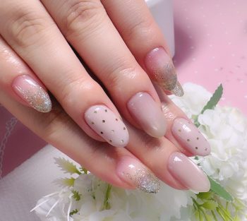 Cenbless 成増フェイシャル&ネイルサロン くすみピンクで上品に♪清楚フォーマルネイル