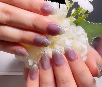 Cenbless　成増フェイシャル＆ネイルサロン　新色マグネットでうる艶♪透明感ワンカラーマグネットネイル