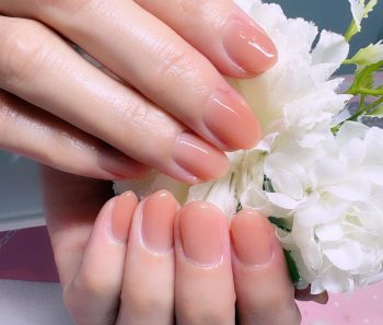 成増徒歩3分のフェイシャルエステ・ネイルサロン ビューティスタジオCenbless（センブレス）　美爪を引き立てるテラコッタシアー♪大人ワンカラーネイル