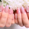 Cenbless　成増フェイシャル＆ネイルサロン　モーヴ×ピンクグレージュ♪大人の桜ニュアンスネイル