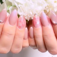 Cenbless 成増フェイシャル&ネイルサロン モーヴ×ピンクグレージュ♪大人の桜ニュアンスネイル