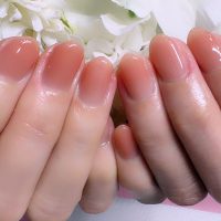 成増徒歩3分のフェイシャルエステ・ネイルサロン ビューティスタジオCenbless(センブレス) 美爪を引き立てるテラコッタシアー♪大人ワンカラーネイル