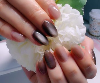 Cenbless　成増フェイシャル＆ネイルサロン　新年度の初挑戦カラー♪シースルーブラウンネイル