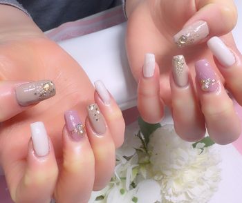 成増徒歩3分のフェイシャルエステ・ネイルサロン ビューティスタジオCenbless(センブレス) 春に映える♪上品でやわらかなベージュ系ネイル