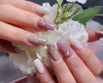 成増徒歩3分のフェイシャルエステ・ネイルサロン ビューティスタジオCenbless(センブレス) 春に映える♪上品でやわらかなベージュ系ネイル