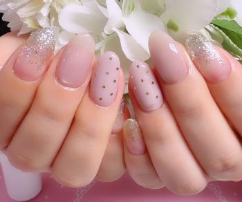 Cenbless 成増フェイシャル&ネイルサロン くすみピンクで上品に♪清楚フォーマルネイル