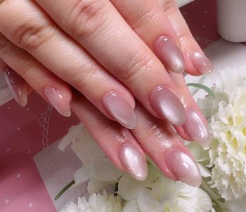 成増徒歩3分のフェイシャルエステ・ネイルサロン ビューティスタジオCenbless(センブレス)うる艶透明感♪微粒子マグネットワンカラーネイル