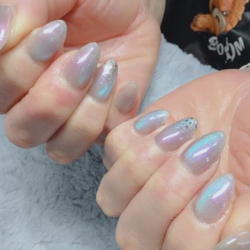 Cenbless　成増フェイシャル＆ネイルサロン　新色マグネットでうる艶♪透明感ワンカラーマグネットネイル