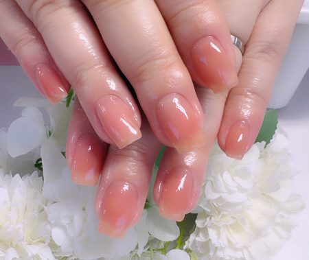 Cenbless　成増フェイシャル＆ネイルサロン　うるちゅるん♪艶感が人気のテラコッタシアーネイル