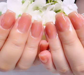 Cenbless　成増フェイシャル＆ネイルサロン　うるちゅるん♪艶感が人気のテラコッタシアーネイル