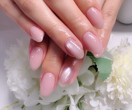 Cenbless 成増フェイシャル&ネイルサロン 新生活シーズンに好感度抜群◎!清楚系ピンクカラーネイル