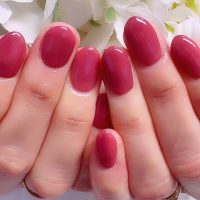 Cenbless　成増フェイシャル＆ネイルサロン　初めての一歩に♪大人ワインカラーネイル