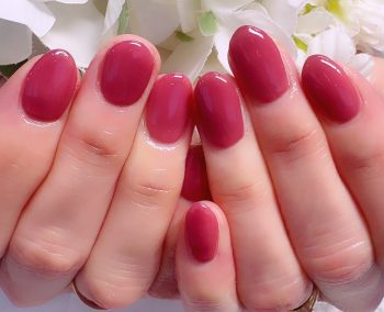 Cenbless　成増フェイシャル＆ネイルサロン　初めての一歩に♪大人ワインカラーネイル
