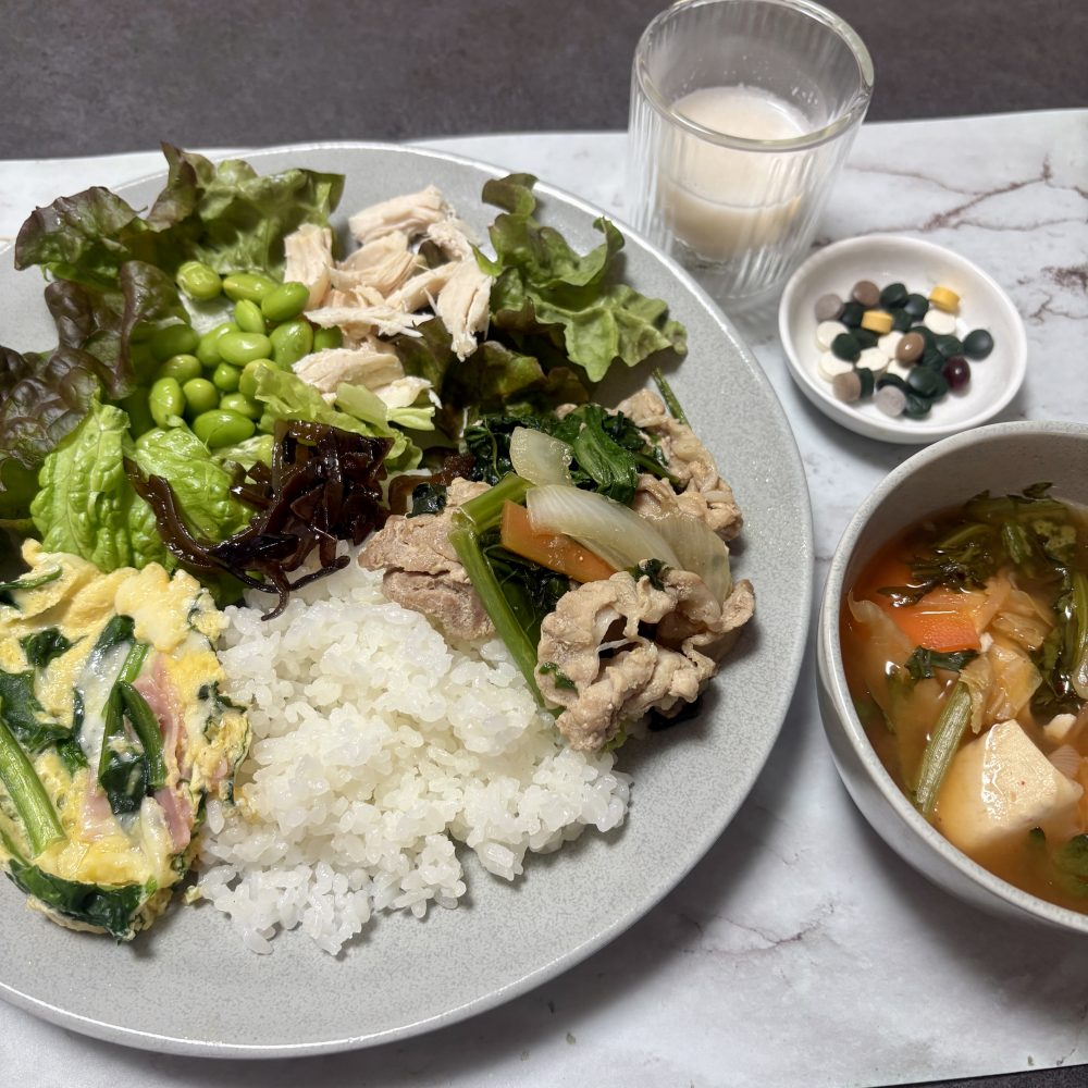 Cenbless　成増フェイシャル＆ネイルサロン　みけちゃんの手抜き朝食♪