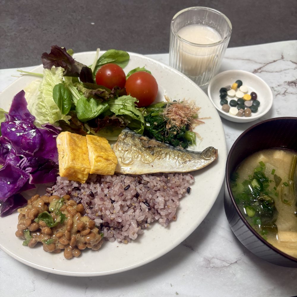 Cenbless　成増フェイシャル＆ネイルサロン　みけちゃんの手抜き朝食♪