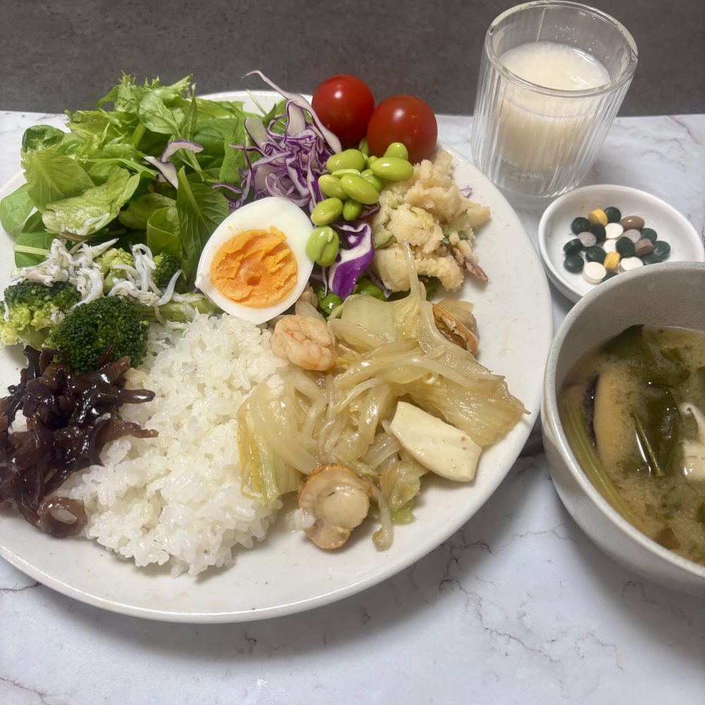 Cenbless　成増フェイシャル＆ネイルサロン　みけちゃんの手抜き朝食♪