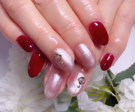 Cenbless　成増フェイシャル＆ネイルサロン　今年もクルージングへ♪大人ボルドーネイル