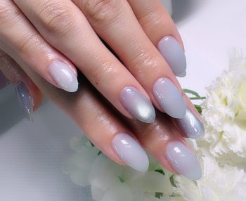 Cenbless　成増フェイシャル＆ネイルサロン　初ブルーで新鮮♪ナチュラル上品ネイル