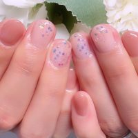 Cenbless　成増フェイシャル＆ネイルサロン　上品ベージュで新鮮に♪会席向けフォーマルネイル