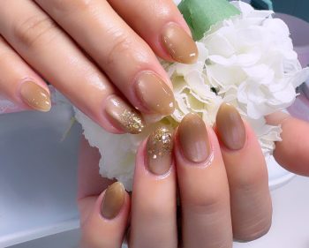 Cenbless　成増フェイシャル＆ネイルサロン　新色でアップデート♪ブラウンベージュマグネットネイル