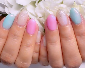 Cenbless　成増フェイシャル＆ネイルサロン　春色パステルで新鮮に♪大人可愛い上品ネイル