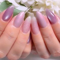 Cenbless　成増フェイシャル＆ネイルサロン　クールダウンに♪シックモーヴの上品ネイル