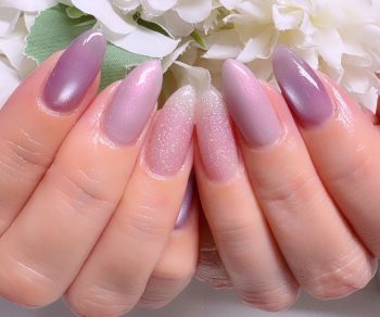 Cenbless　成増フェイシャル＆ネイルサロン　クールダウンに♪シックモーヴの上品ネイル