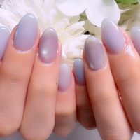 Cenbless　成増フェイシャル＆ネイルサロン　初ブルーで新鮮♪ナチュラル上品ネイル