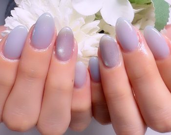 Cenbless　成増フェイシャル＆ネイルサロン　初ブルーで新鮮♪ナチュラル上品ネイル