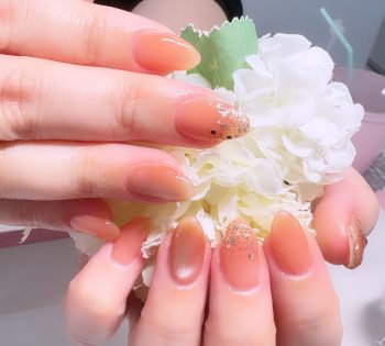 Cenbless　成増フェイシャル＆ネイルサロン　初テラコッタ♪艶シアーの上品ネイル