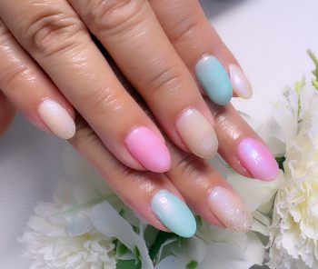 Cenbless　成増フェイシャル＆ネイルサロン　春色パステルで新鮮に♪大人可愛い上品ネイル