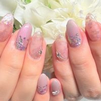 Cenbless　成増フェイシャル＆ネイルサロン　梅雨を上品に彩る♪モーヴ偏光ネイル