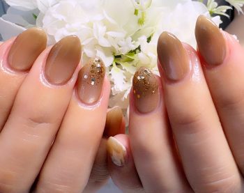 Cenbless　成増フェイシャル＆ネイルサロン　新色でアップデート♪ブラウンベージュマグネットネイル