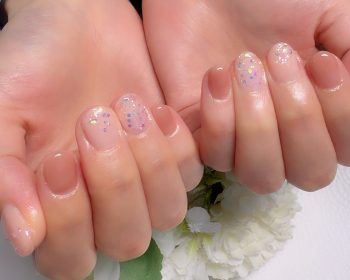 Cenbless　成増フェイシャル＆ネイルサロン　上品ベージュで新鮮に♪会席向けフォーマルネイル