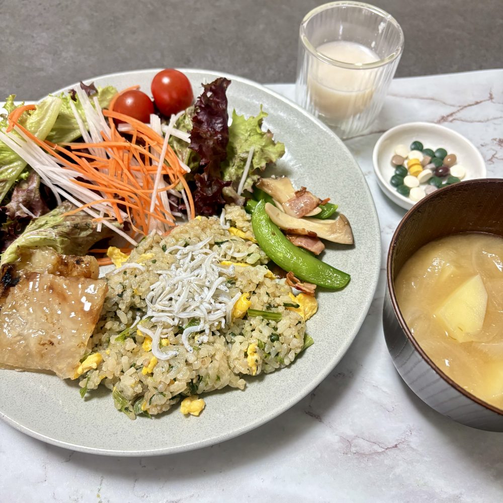 Cenbless　成増フェイシャル＆ネイルサロン　みけちゃんの手抜き朝食♪