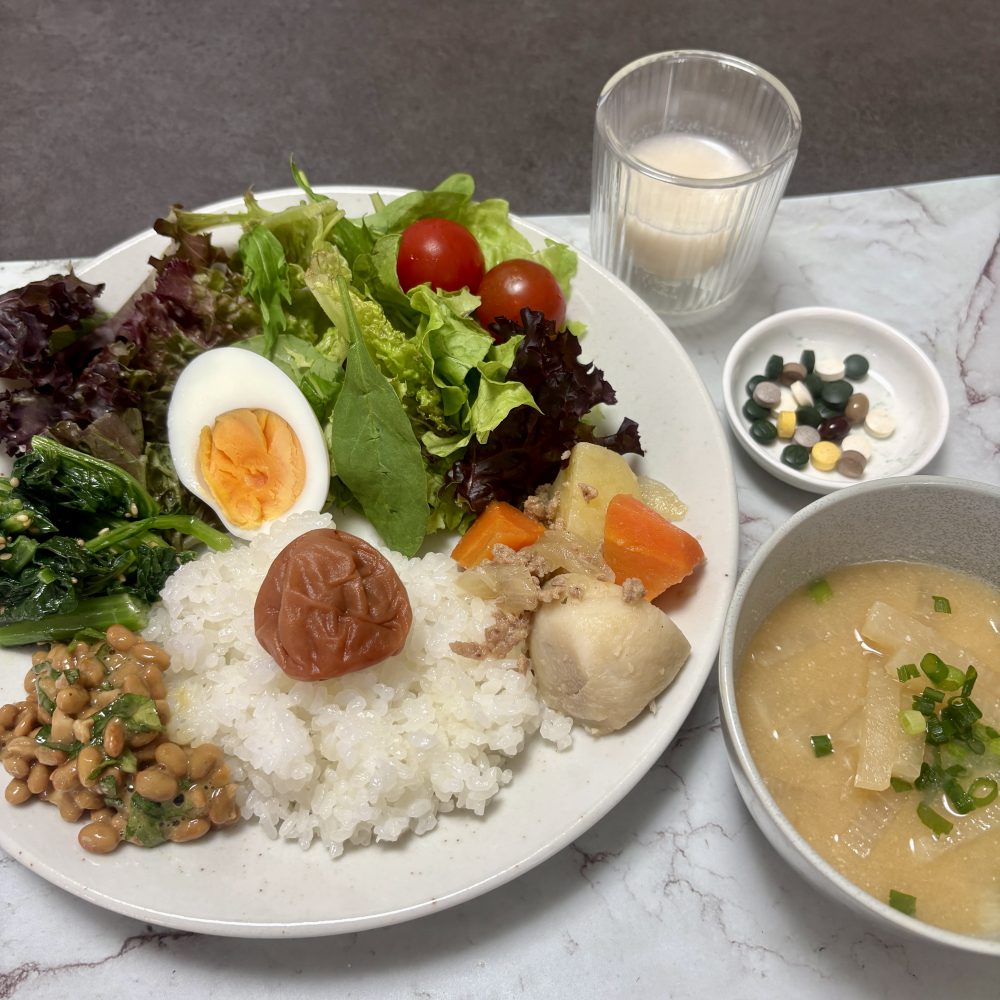Cenbless　成増フェイシャル＆ネイルサロン　みけちゃんの手抜き朝食♪