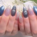 Cenbless　成増フェイシャル＆ネイルサロン　デニムブルーで楽しむ♪涼やかな大人のサマーネイル
