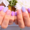 Cenbless　成増フェイシャル＆ネイルサロン　気分を上げる♪パープル系梅雨ネイル