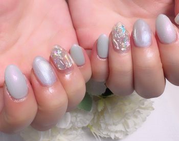 Cenbless　成増フェイシャル＆ネイルサロン　爽やかミントカラーで涼しげに♪初夏の上品ネイル