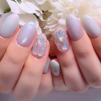 Cenbless　成増フェイシャル＆ネイルサロン　爽やかミントカラーで涼しげに♪初夏の上品ネイル