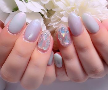 Cenbless　成増フェイシャル＆ネイルサロン　爽やかミントカラーで涼しげに♪初夏の上品ネイル