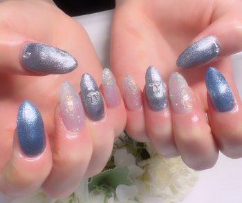 Cenbless　成増フェイシャル＆ネイルサロン　デニムブルーで楽しむ♪涼やかな大人のサマーネイル