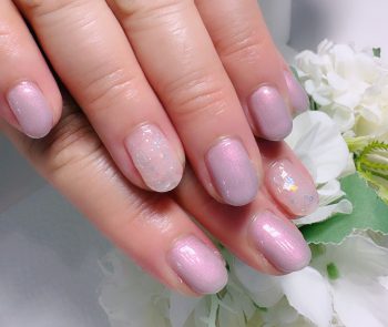 Cenbless　成増フェイシャル＆ネイルサロン　初めての定額デザインネイル♪上品モーヴカラーで大人の華やかさ