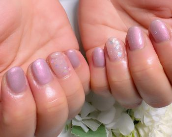 Cenbless　成増フェイシャル＆ネイルサロン　初めての定額デザインネイル♪上品モーヴカラーで大人の華やかさ