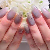 Cenbless　成増フェイシャル＆ネイルサロン　偏光ブルーが美しい♪贅沢マグネットネイル